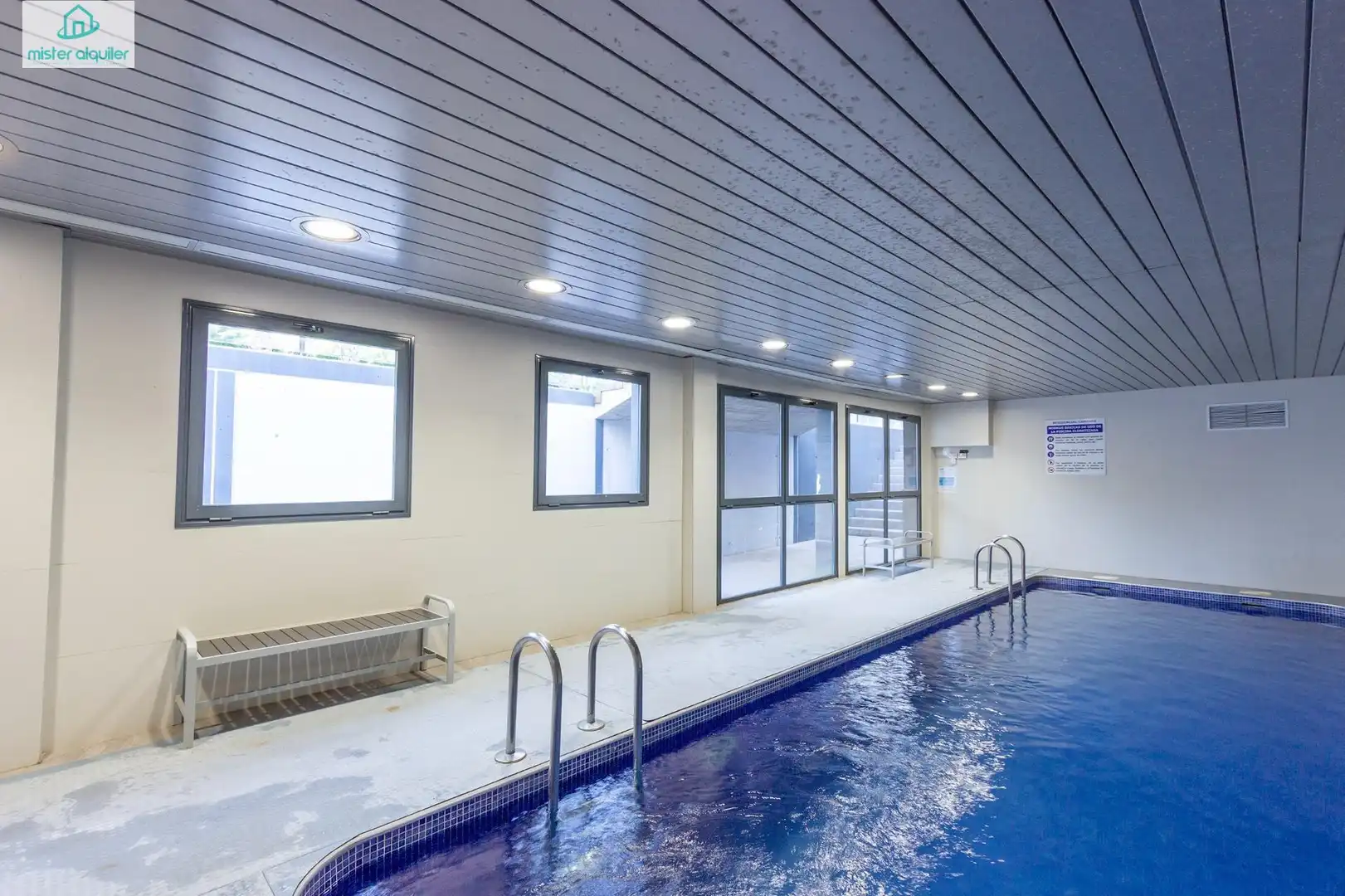 Swimming pool of Apartments for rent in El Campello  with Air Conditioner, Private garden and Furnished
