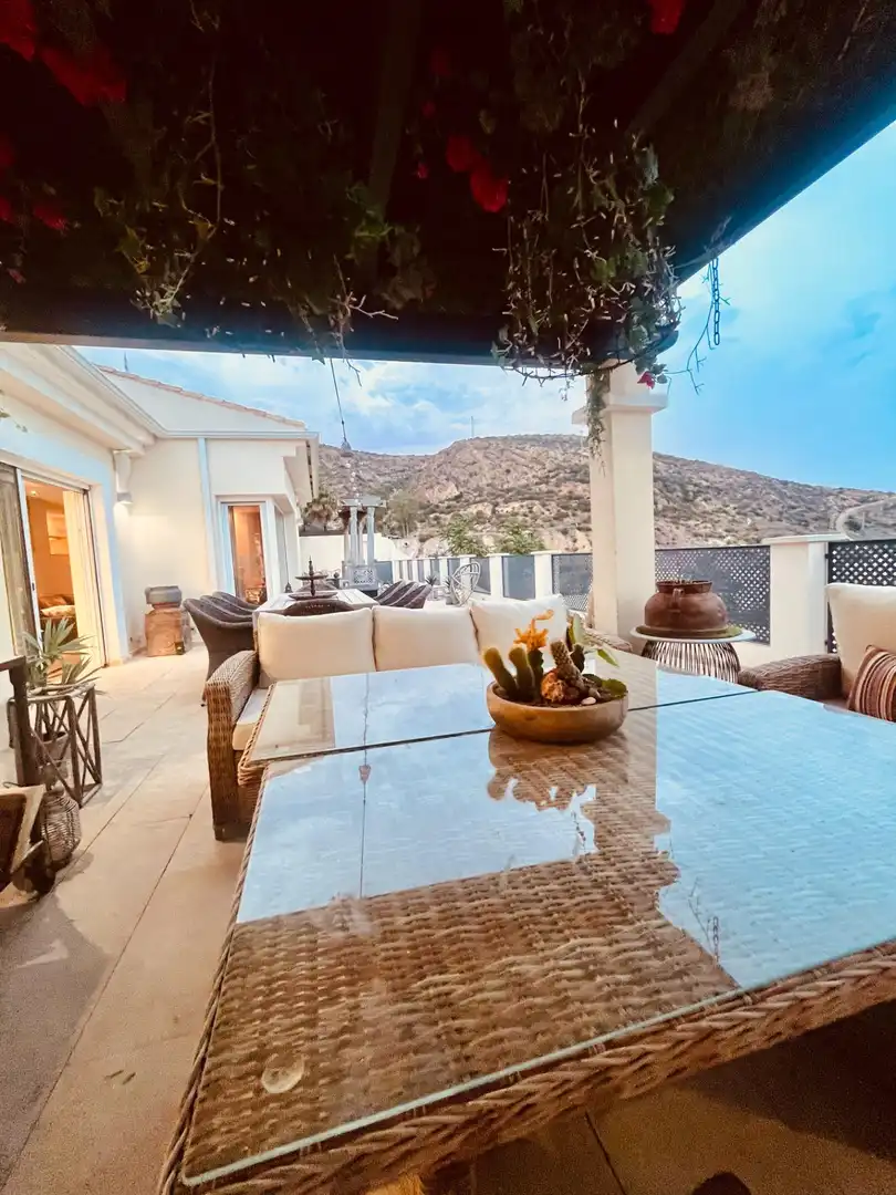 Terraza de Casa o chalet en venta en Cartagena con Aire acondicionado, Terraza y Amueblado