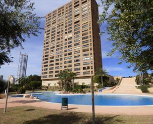 Vista exterior de Pis en venda en Benidorm amb Aire condicionat, Terrassa i Piscina