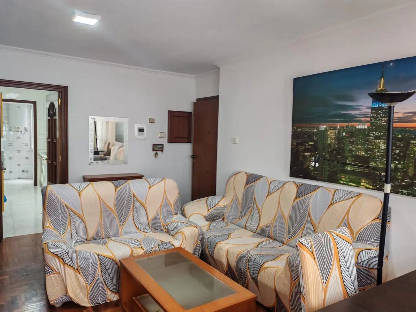 Sala de estar de Piso en venta en Vigo  con Calefacción, Trastero y Balcón