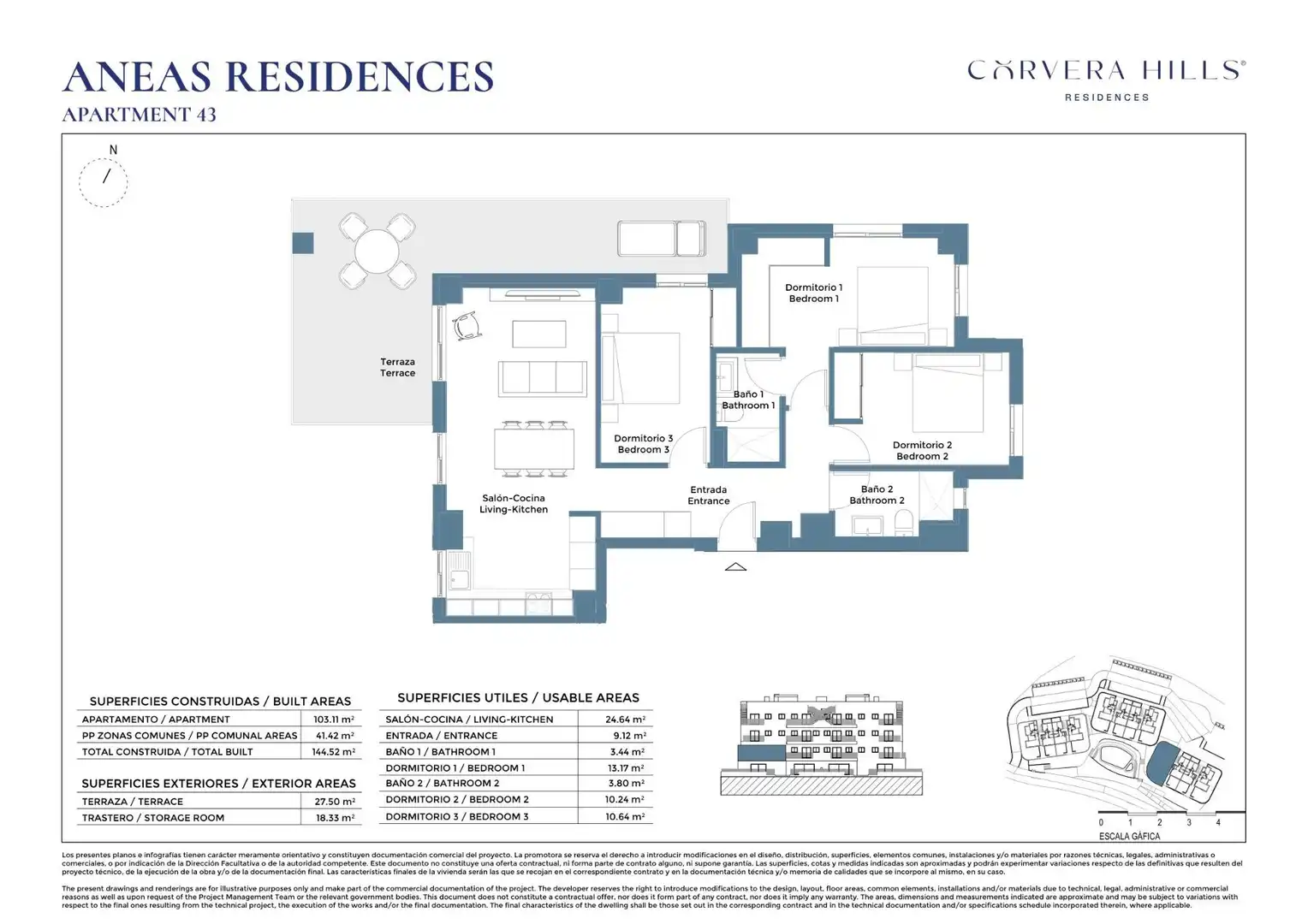 Apartament amb piscina en venda a Calle Calle Corvera Golf Country Club 1, imagen 28