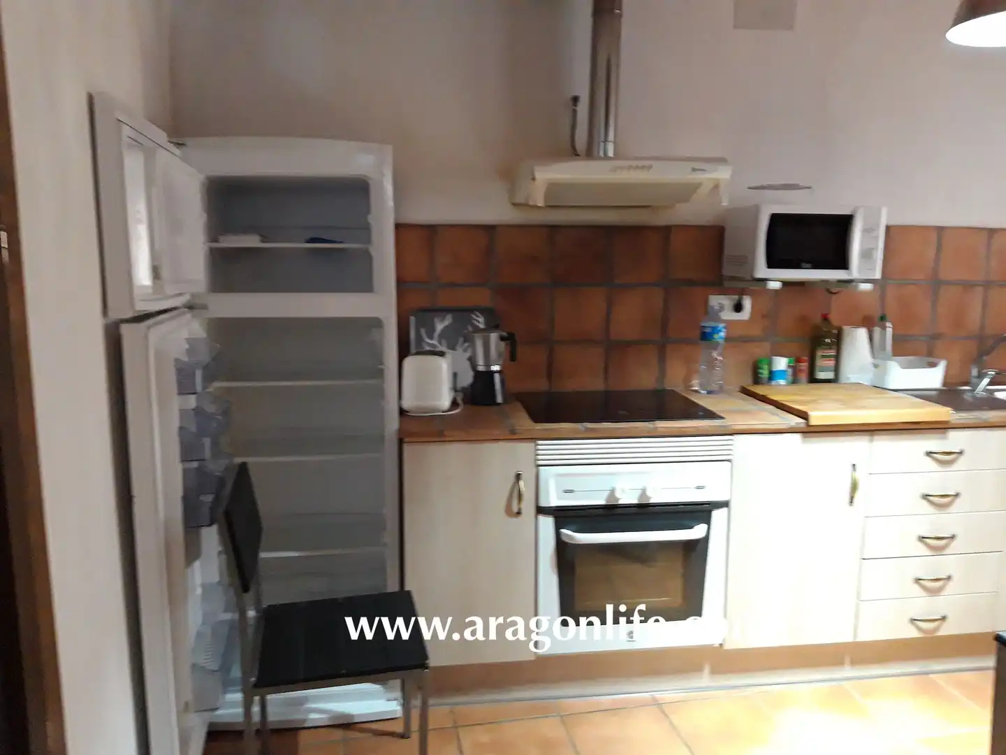 Cocina de Casa o chalet en venta en Nonaspe con Aire acondicionado, Amueblado y Horno
