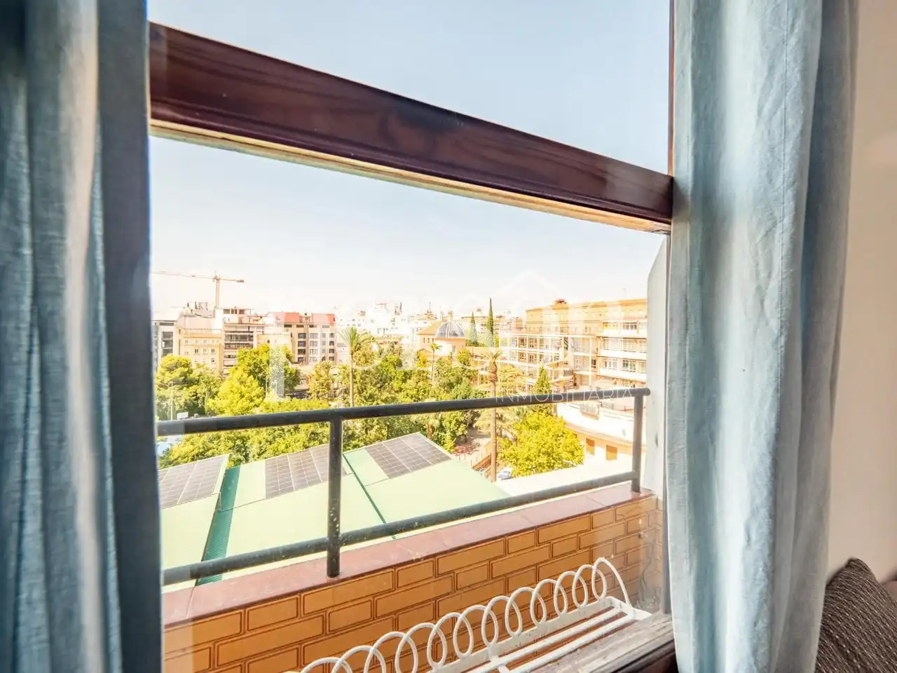 Terrasse von Wohnung zur Miete in Valencia mit Klimaanlage, Terrasse und Möbliert