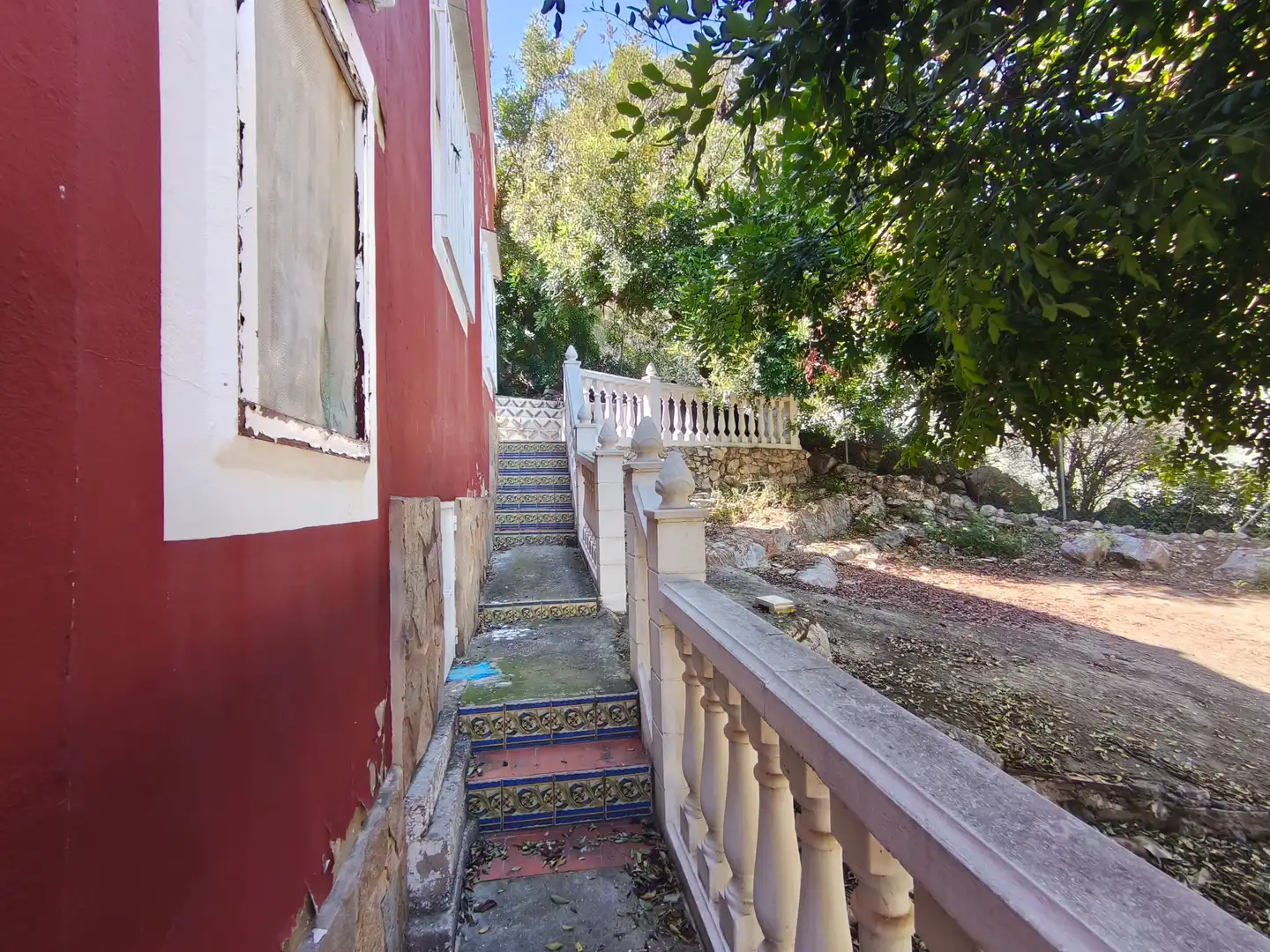 Vista exterior de Casa o chalet en venta en Favara con Jardín privado, Terraza y Piscina