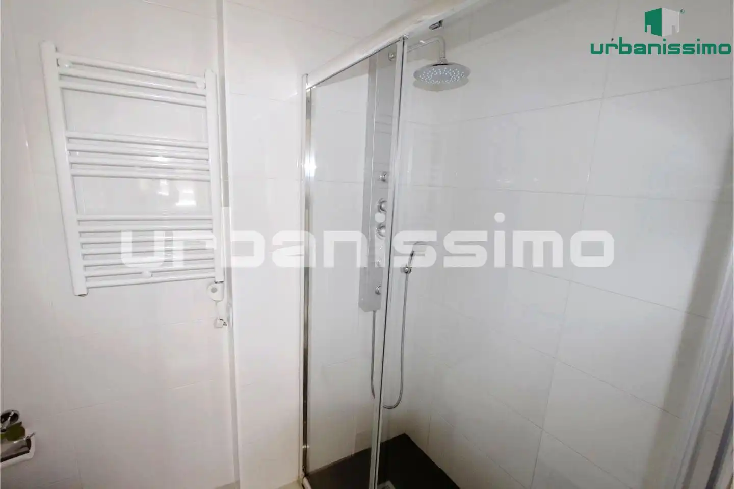 Bathroom of Apartments for rent in Madrid  with Air Conditioner, Heating and Furnished
