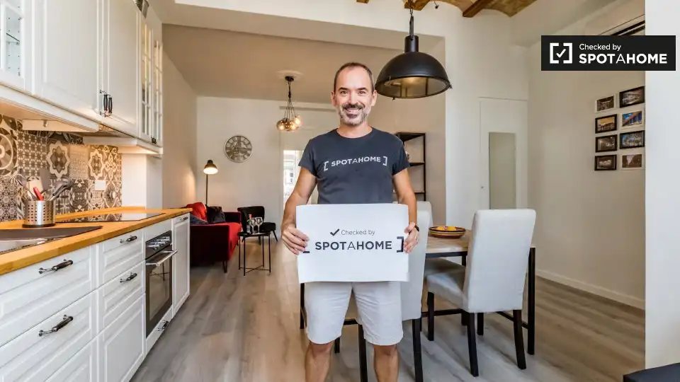 Flat with terrace to rent in L'Eixample, imagen 11