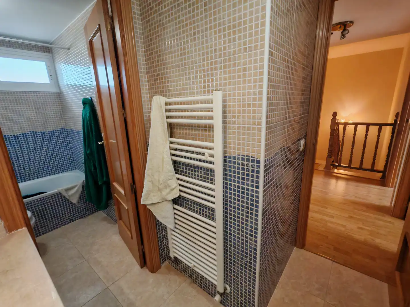 Bany de Casa adosada en venda en Quismondo amb Aire condicionat, Calefacció i Parquet