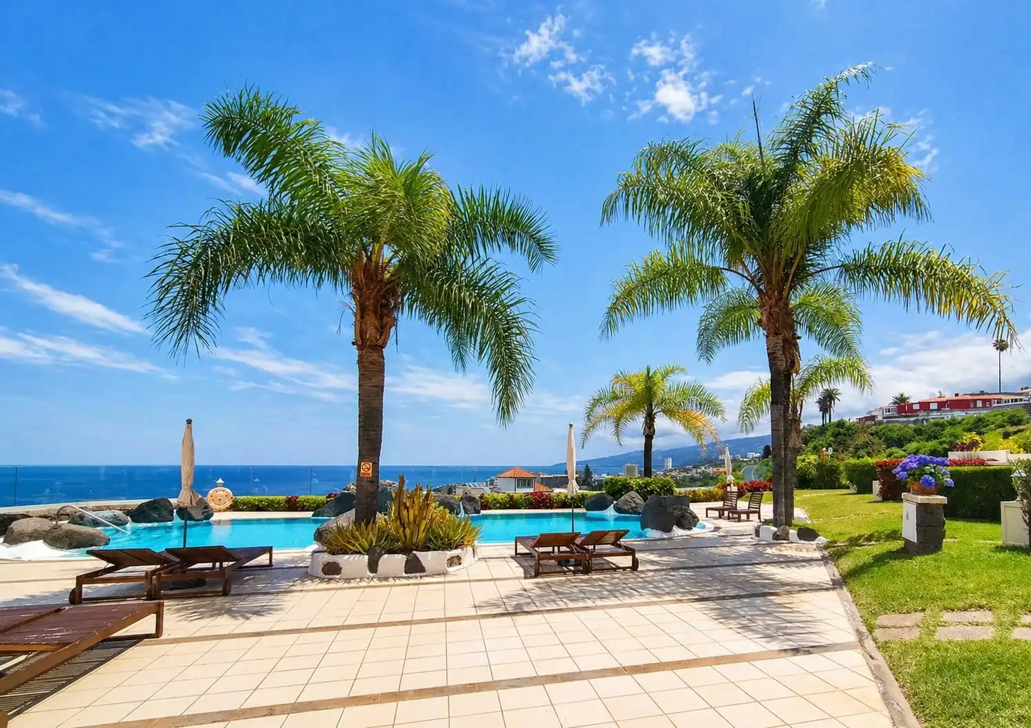 Terrasse von Wohnung zur Miete in Puerto de la Cruz mit Heizung und Terrasse