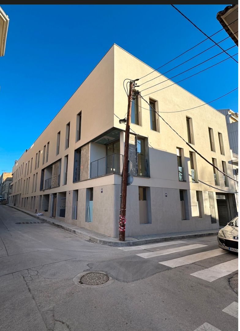 Exterior view of Attic for sale in Rubí  with Air Conditioner, Heating and Parquet flooring