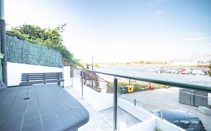 Terrace of Single-family semi-detached for sale in Ferrol  with Heating, Terrace and Furnished