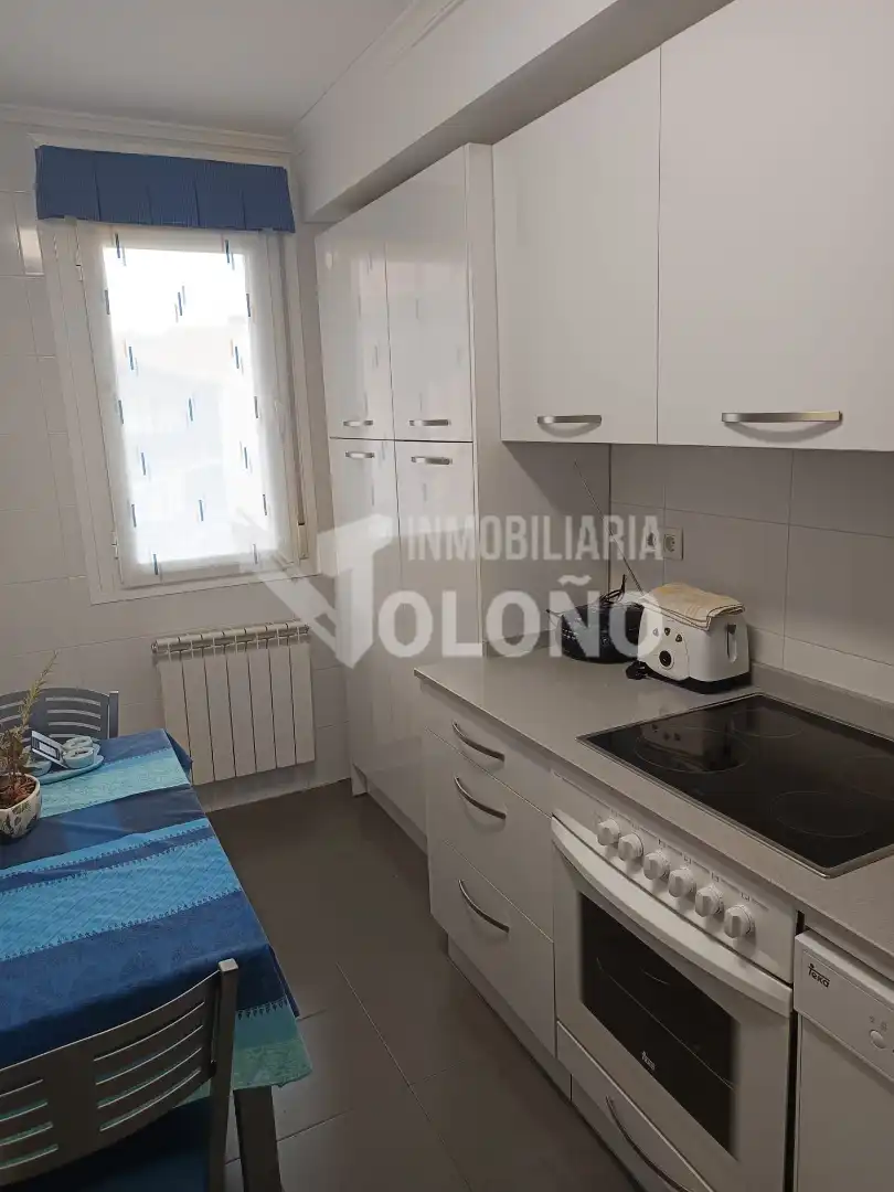 Cuina de Apartament en venda en Castañares de Rioja amb Calefacció, Moblat i Forn