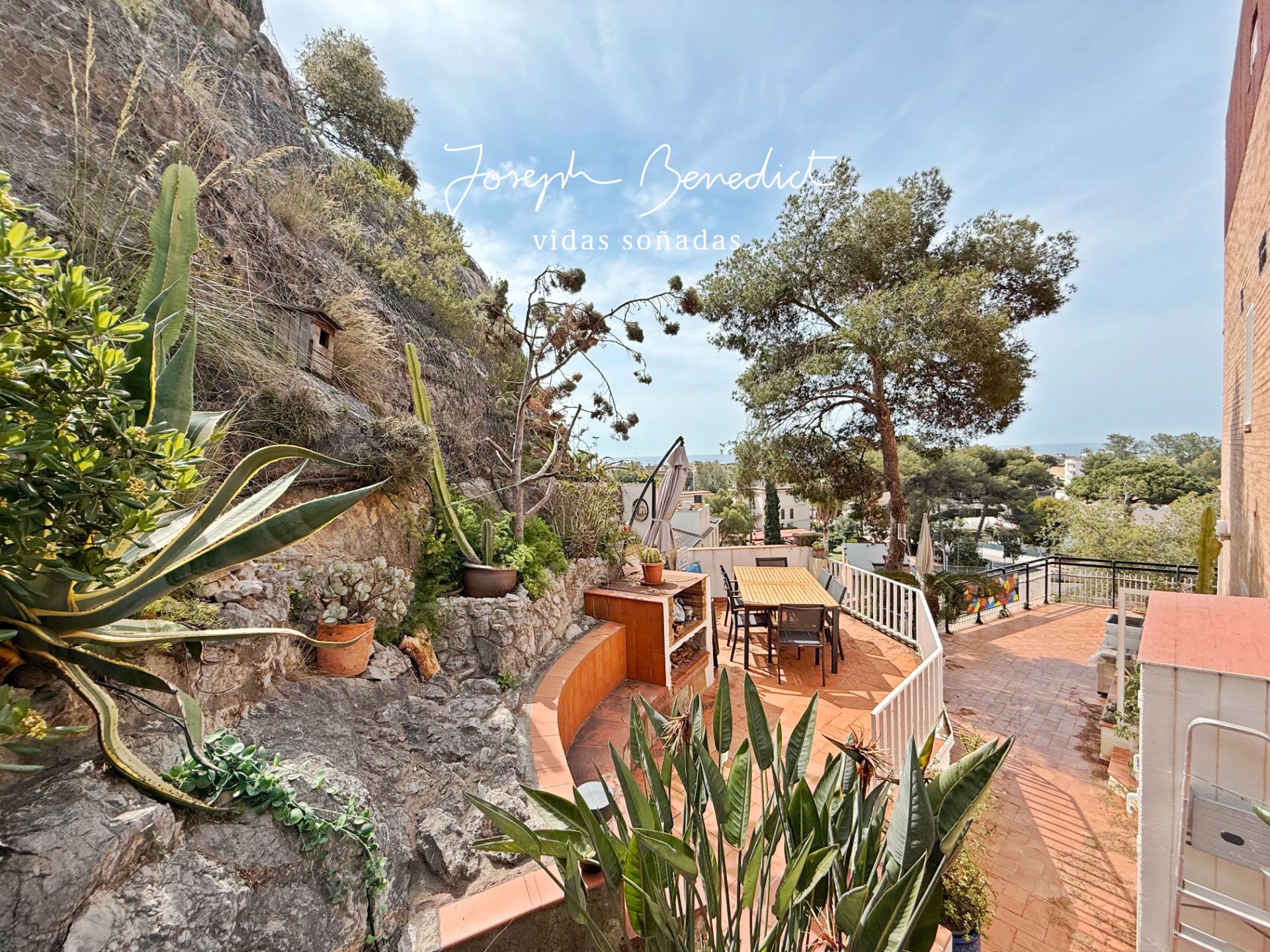 Terrace of Duplex for sale in Castelldefels  with Air Conditioner, Heating and Private garden