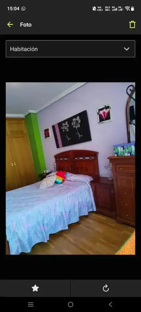 Dormitori de Pis en venda en Ponferrada amb Parquet, Moblat i Forn