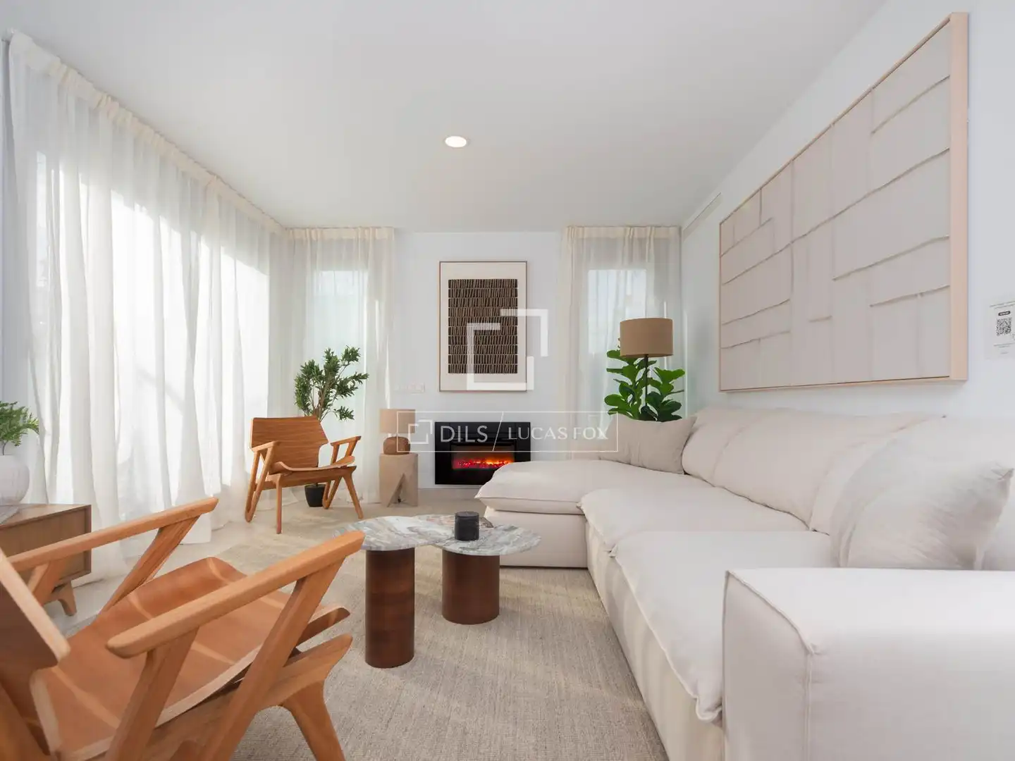 Living room of Attic for sale in Eivissa  with Air Conditioner, Terrace and Storage room
