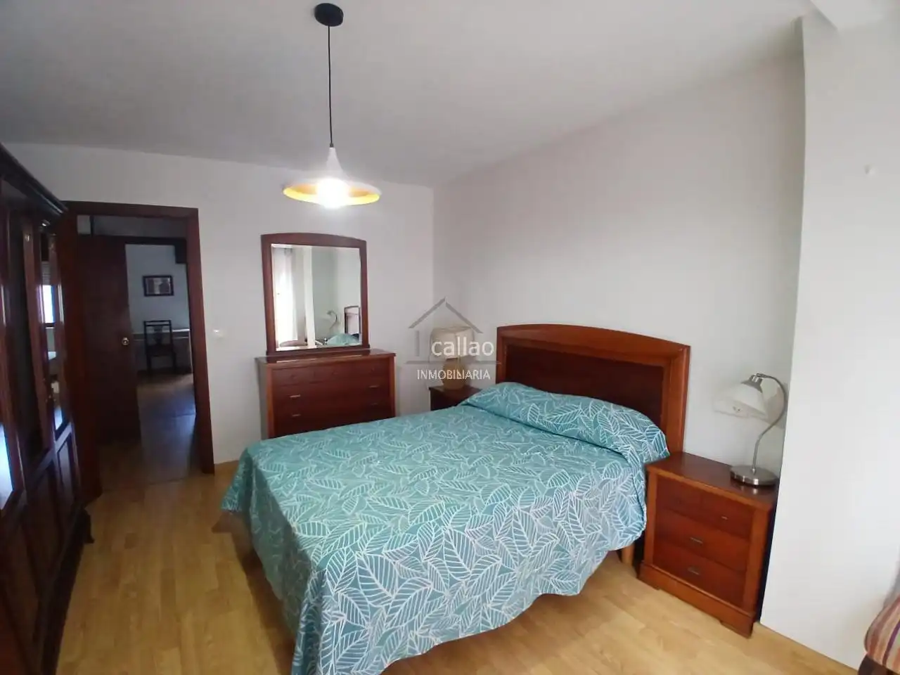 Bedroom of Flat for rent in Ferrol  with Terrace and Furnished