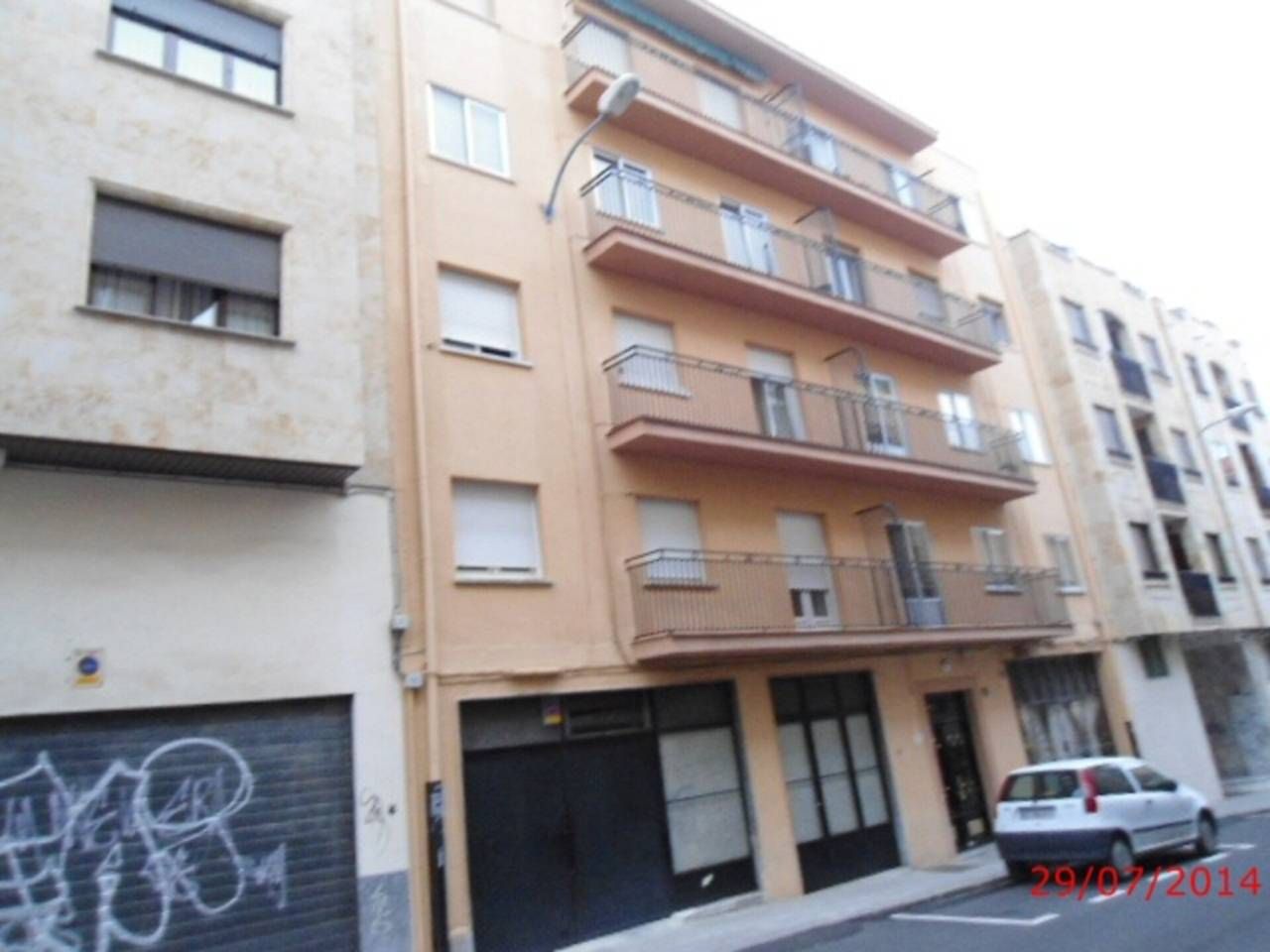 Exterior view of Flat for sale in Salamanca Capital  with Heating, Terrace and Furnished