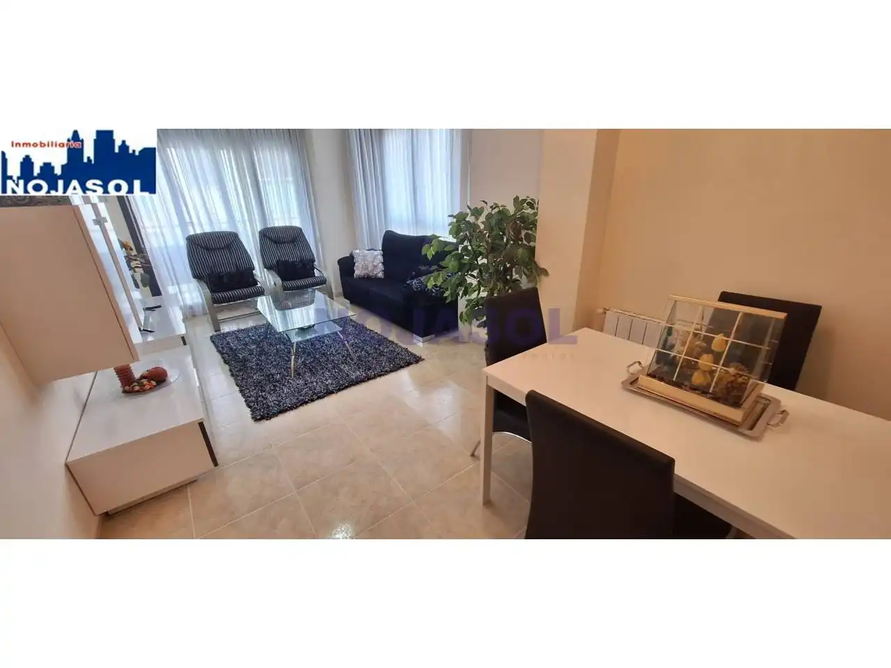 Living room of Flat for rent in Noja  with Heating, Terrace and Furnished