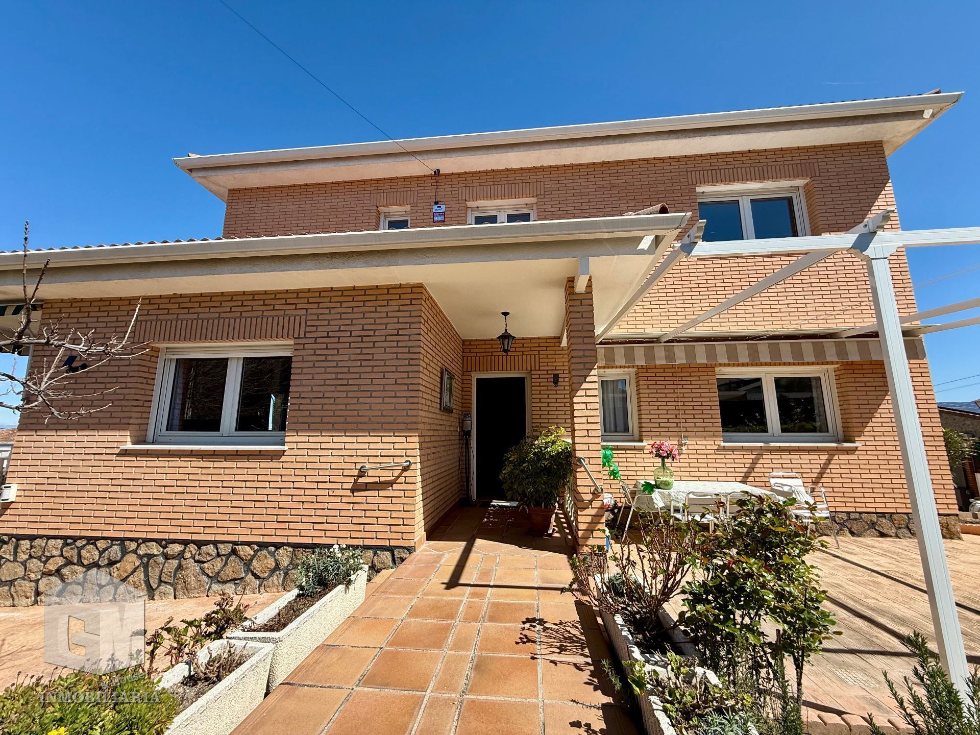 Exterior view of House or chalet for sale in El Álamo  with Heating, Private garden and Terrace