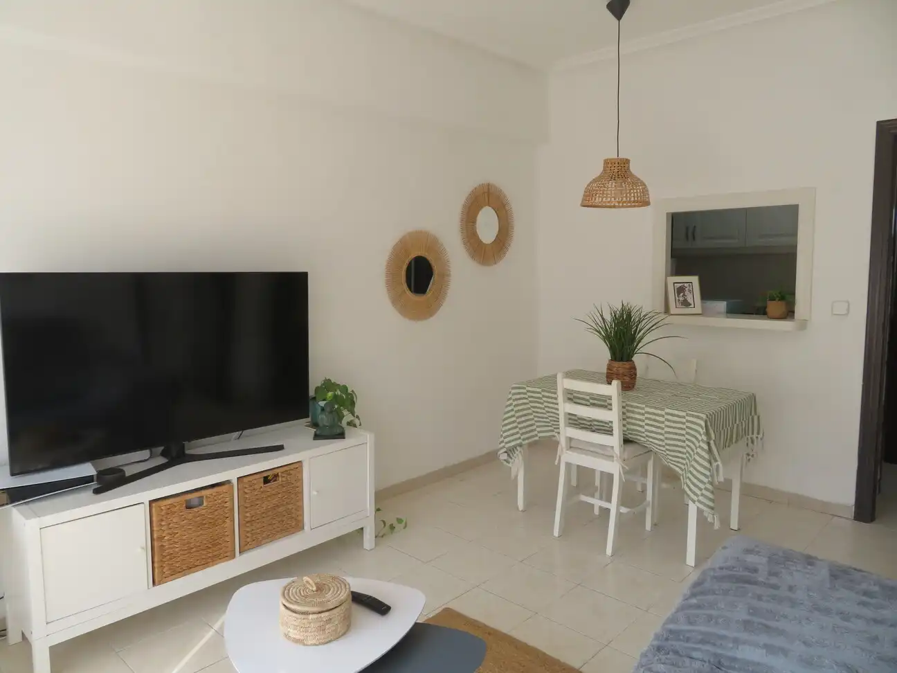 Living room of Apartments for sale in Dénia  with Air Conditioner, Terrace and Furnished