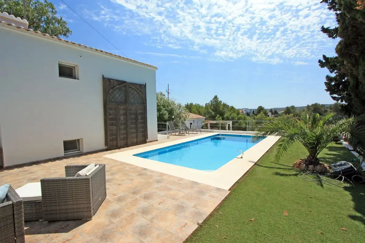 Swimming pool of Houses for sale in Dénia  with Air Conditioner, Heating and Terrace
