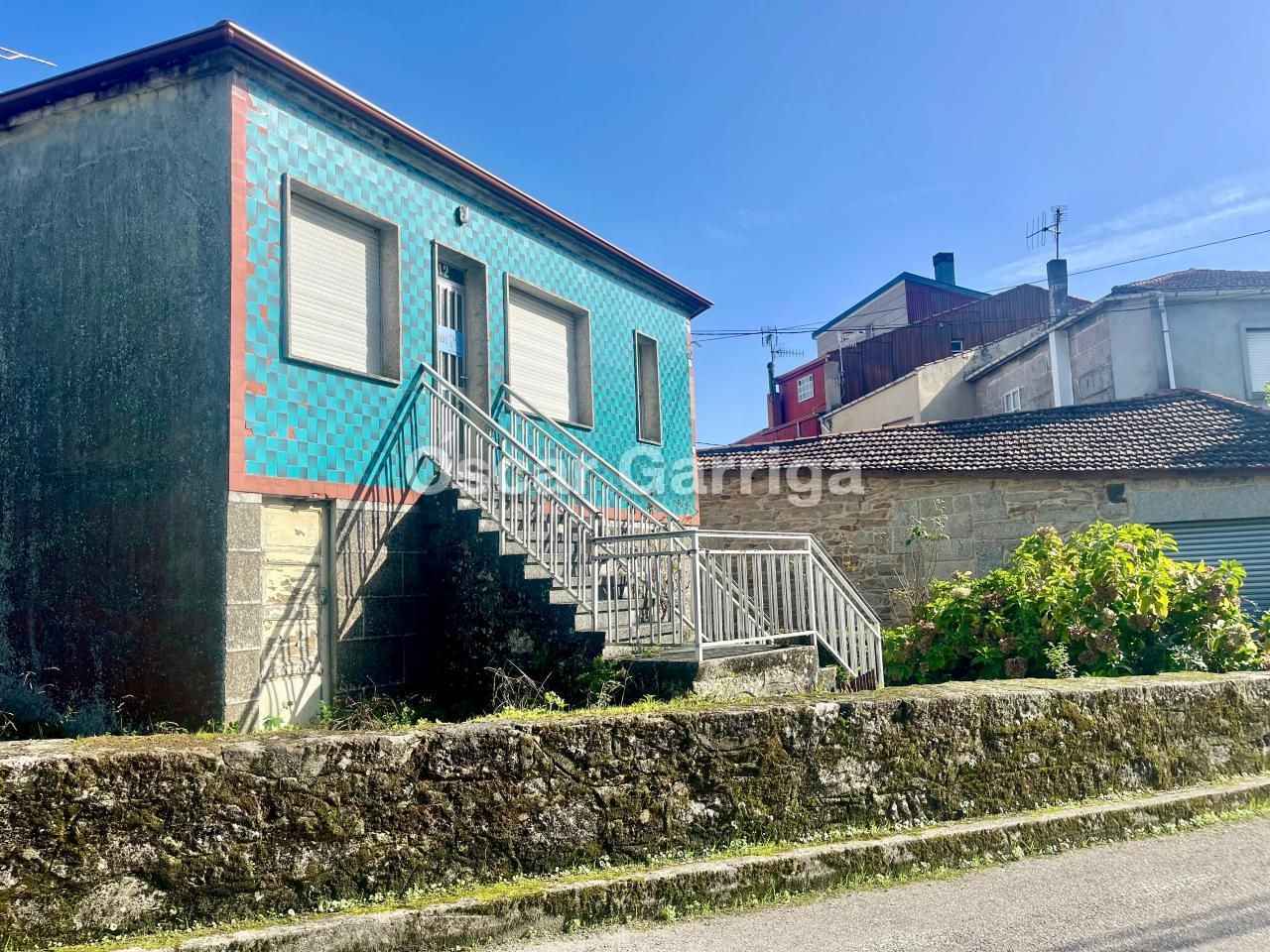 Exterior view of Country house for sale in San Cristovo de Cea  with Heating, Private garden and Storage room