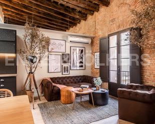 Living room of Loft for sale in  Barcelona Capital  with Air Conditioner, Terrace and Swimming Pool