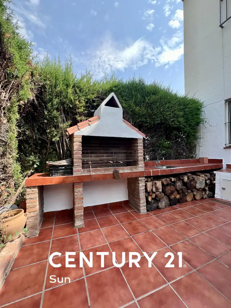 Terraza de Casa adosada en venta en Estepona con Jardín privado, Terraza y Lavadora
