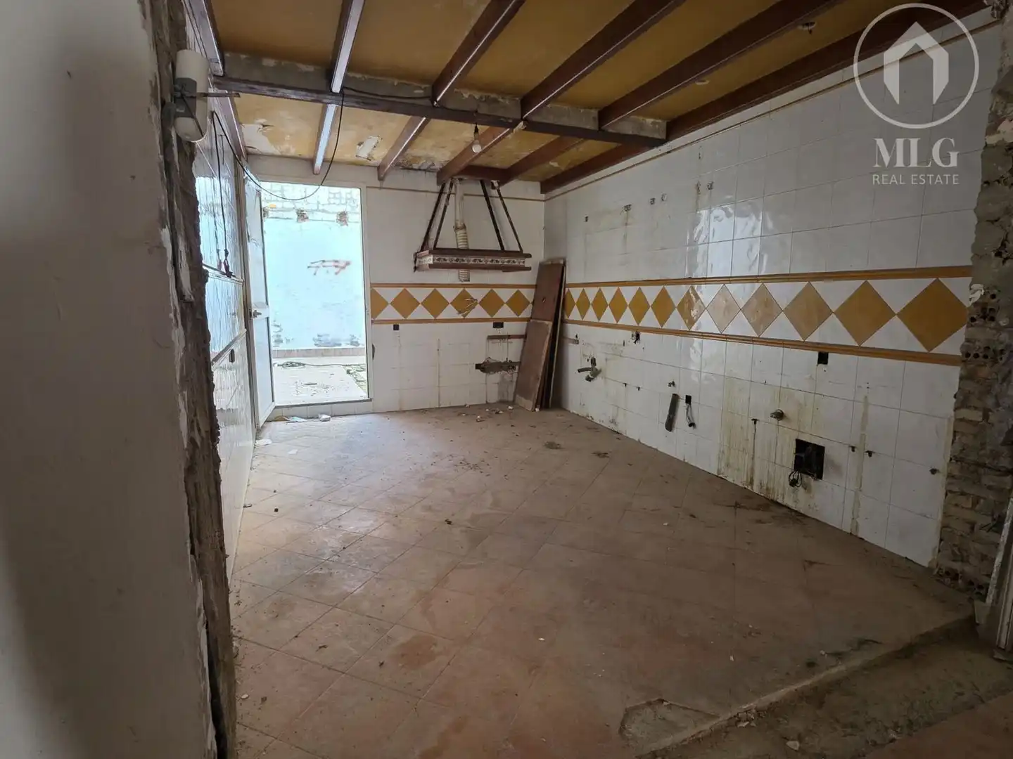 Cuina de Casa o xalet en venda en Alameda