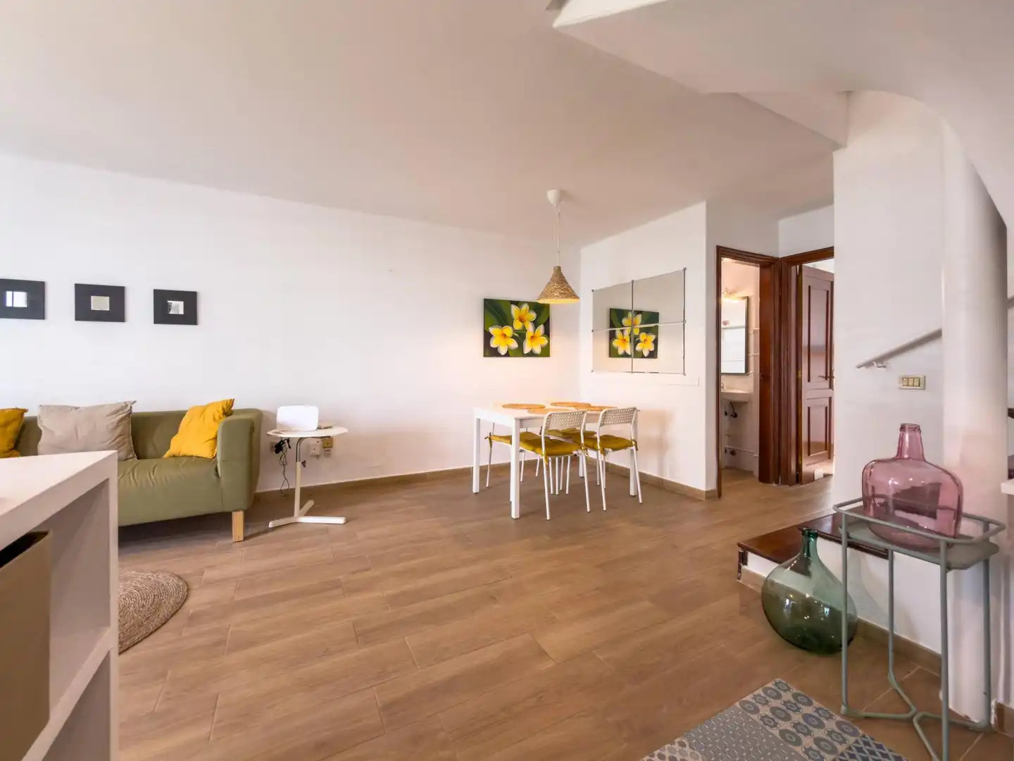 Sala de estar de Casa adosada en venta en San Cristóbal de la Laguna
