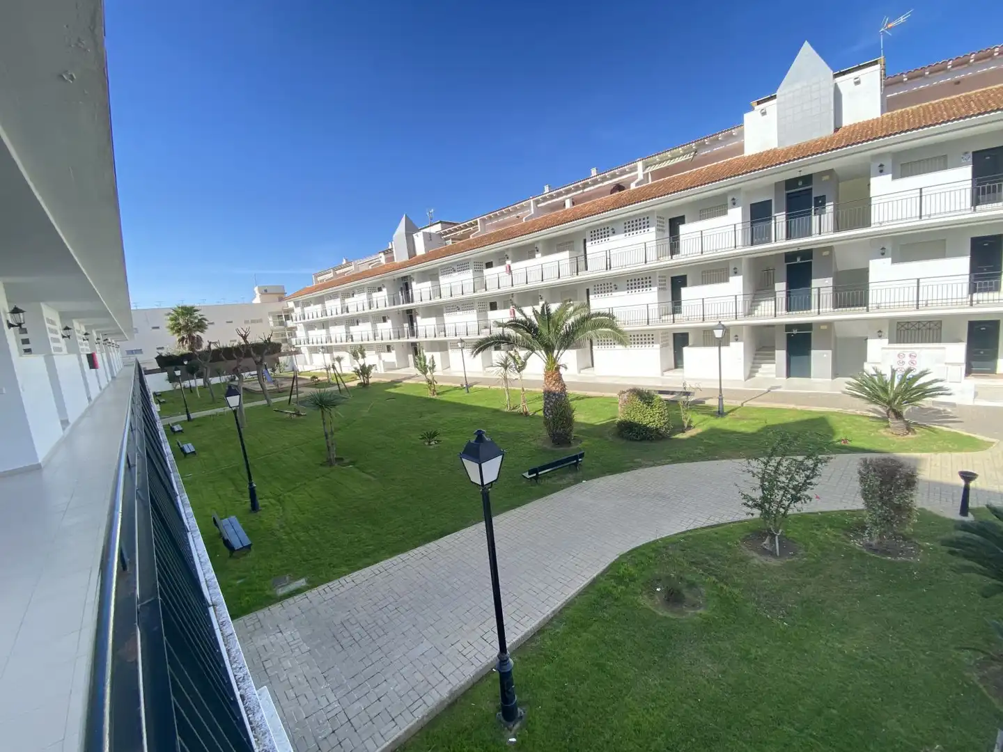 Exterior view of Apartments for rent in La Antilla  with Air Conditioner and Terrace