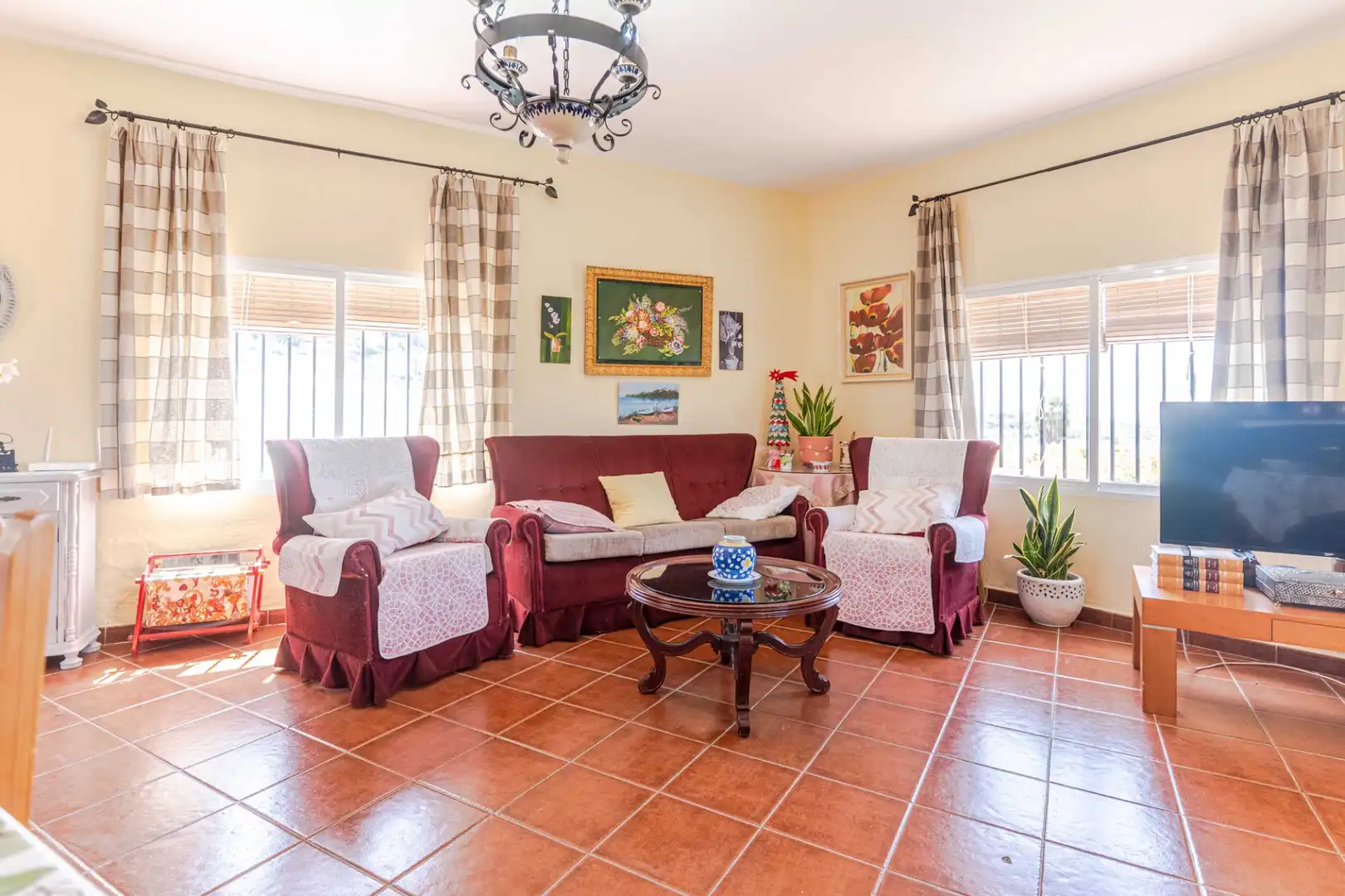 Wohnzimmer von Country house zum Verkauf in Motril mit Heizung, Abstellraum und Schwimmbad
