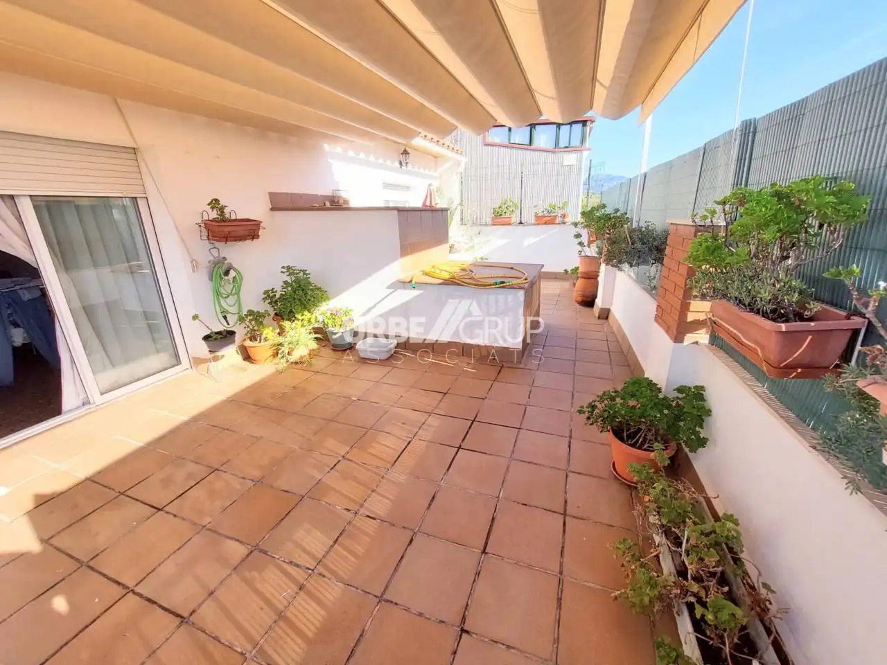 Terrassa de Casa o xalet en venda en Terrassa amb Calefacció, Jardí privat i Terrassa