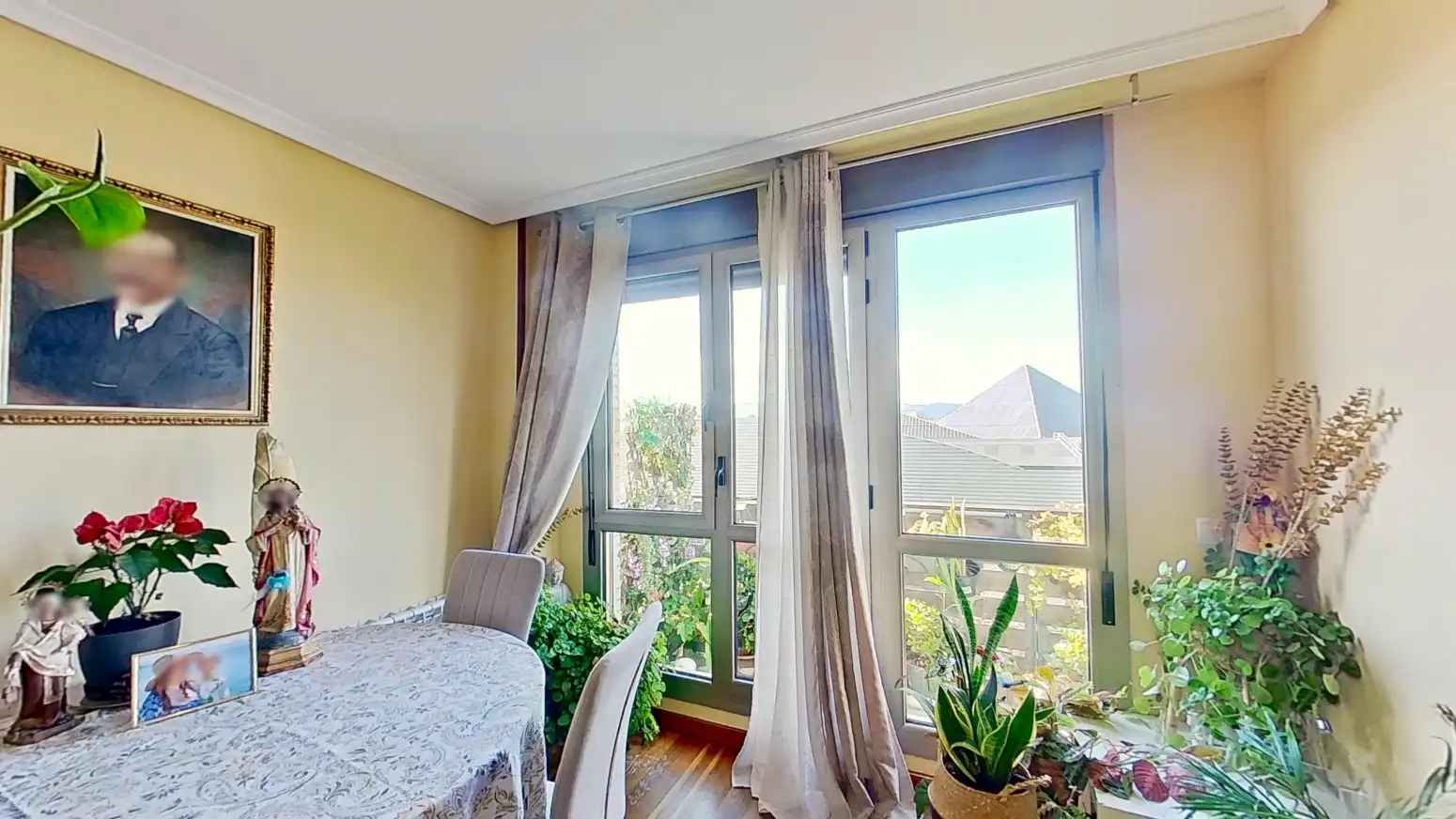Dining room of Attic for sale in Santander  with Heating, Parquet flooring and Terrace
