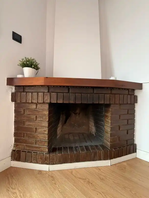 Wohnzimmer von Wohnung zur Miete in Gijón  mit Heizung und Terrasse