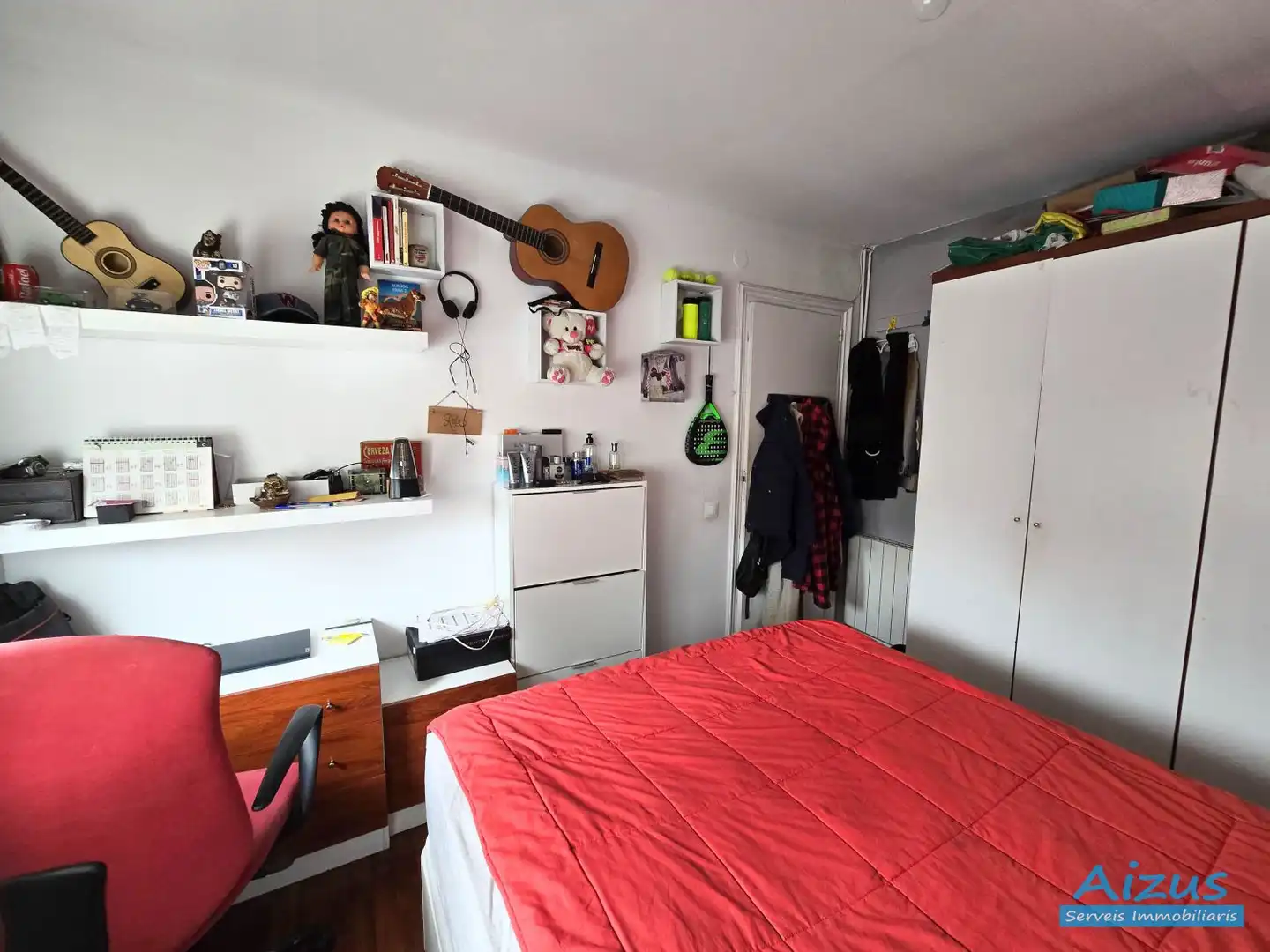 Schlafzimmer von Wohnung zum Verkauf in Ripollet mit Heizung und Ofen