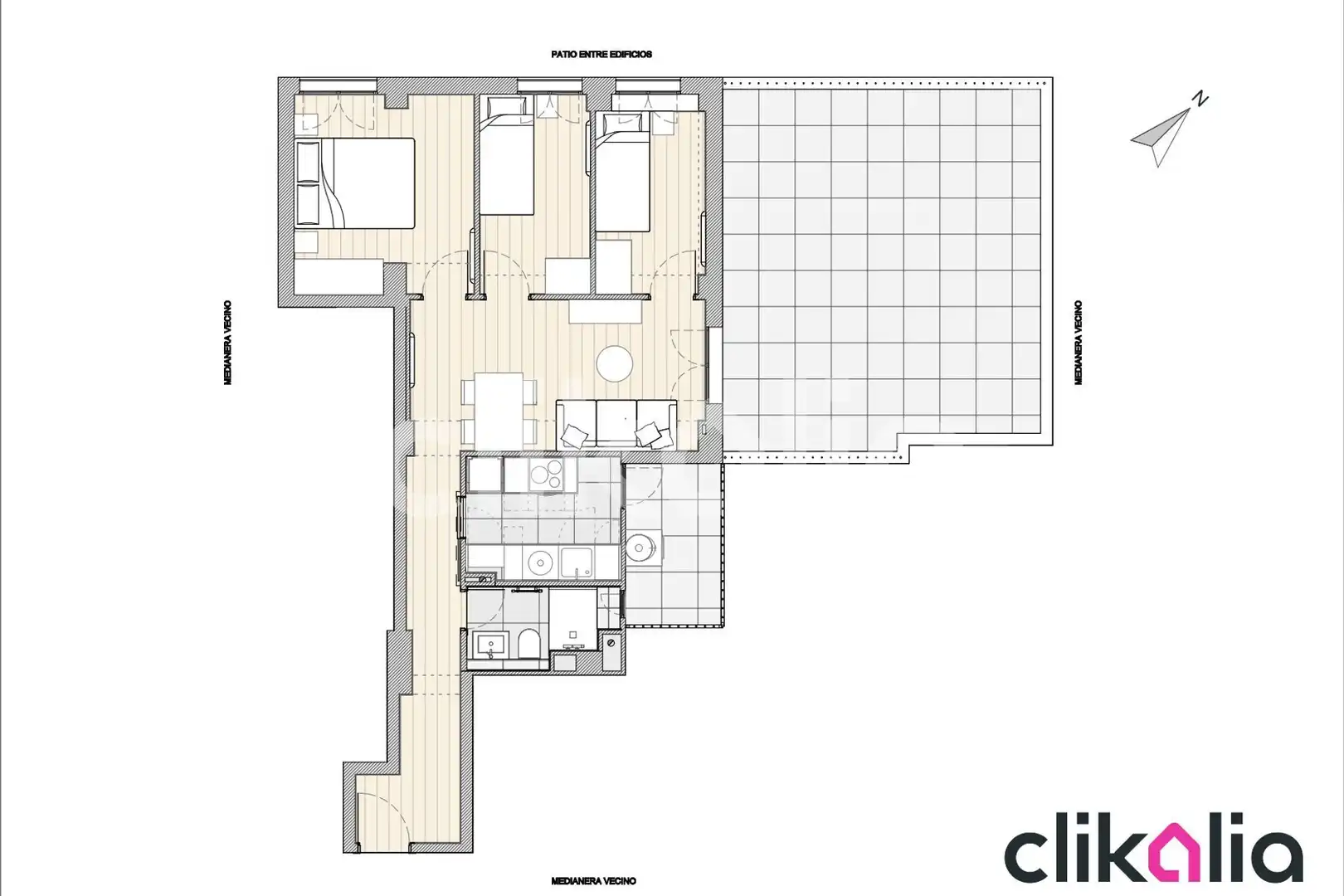 Flat for sale in Madrid  with Air Conditioner, Heating and Terrace