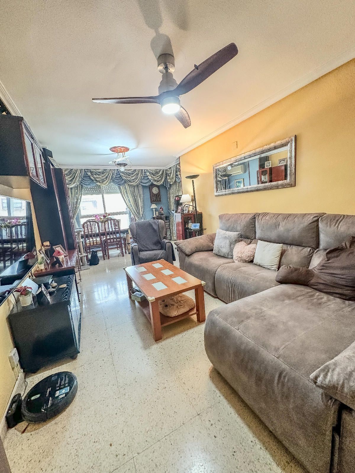 Living room of Flat for sale in San Vicente del Raspeig / Sant Vicent del Raspeig  with Air Conditioner, Heating and Balcony