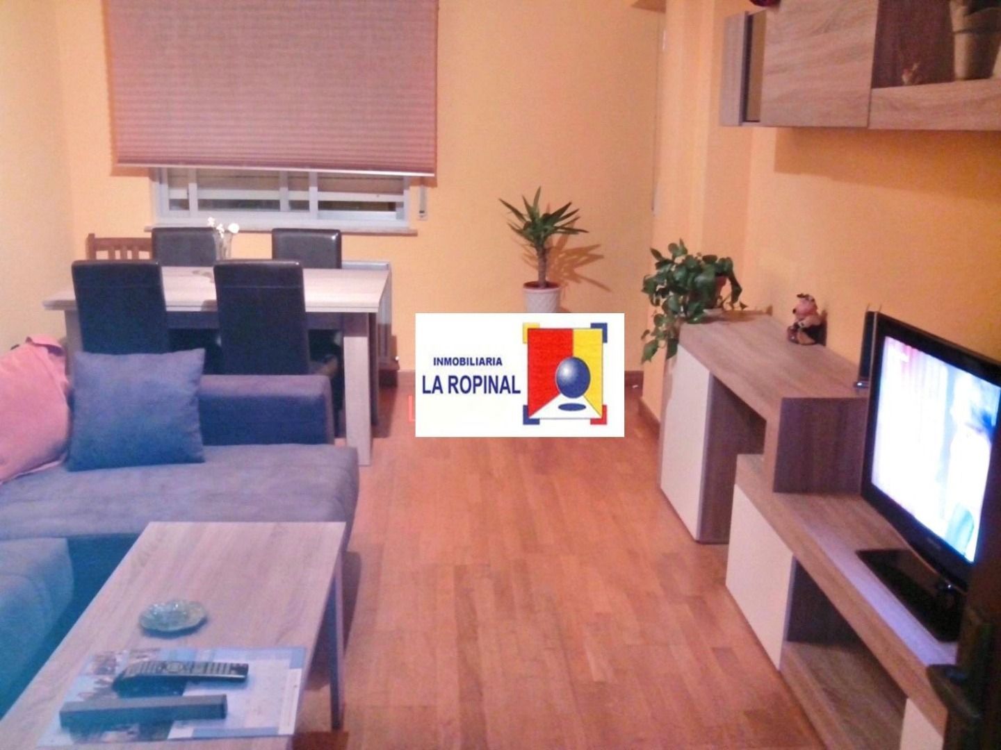 Living room of Flat to rent in Salamanca Capital  with Heating, Parquet flooring and Terrace
