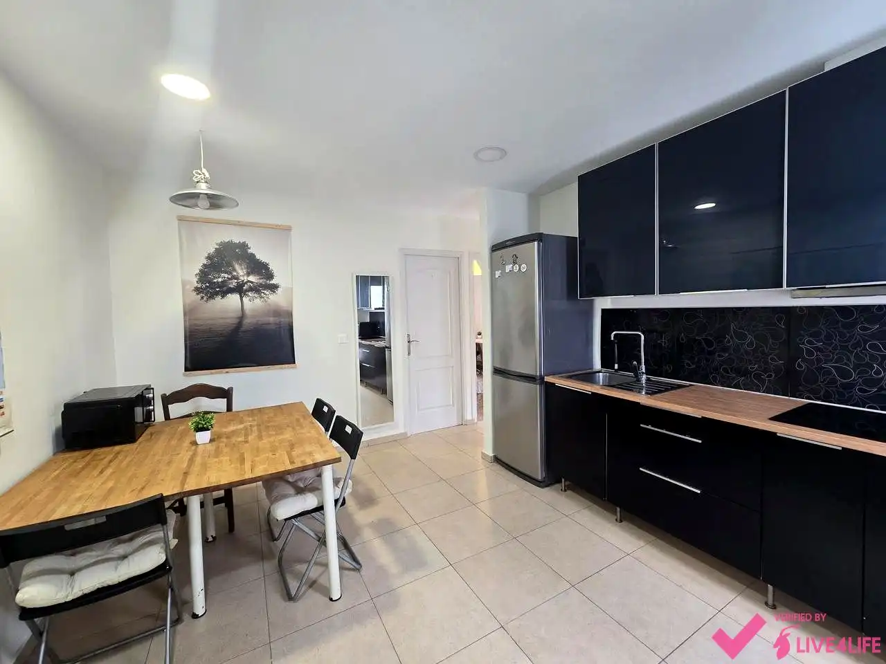 Kitchen of Flat for rent in Sevilla  with Air Conditioner, Terrace and Furnished