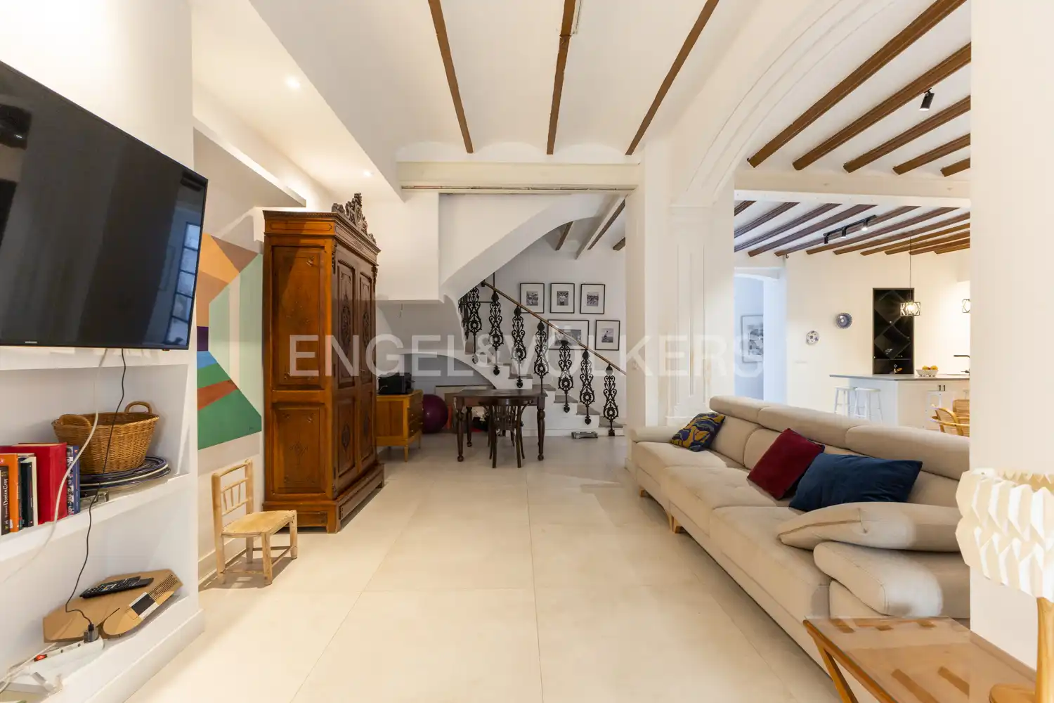 Sala d'estar de Casa o xalet en venda en Moncofa amb Calefacció, Piscina i Balcó