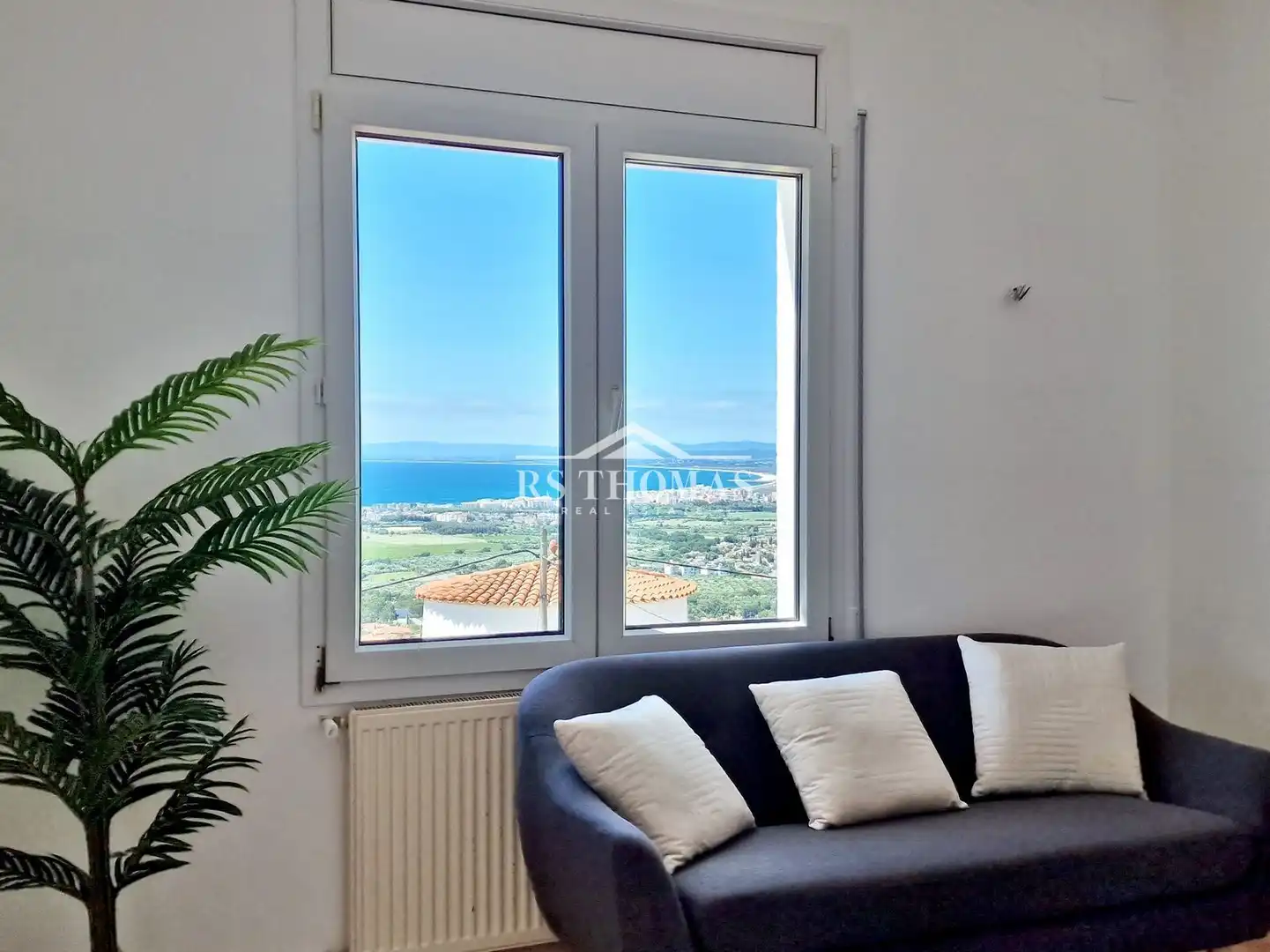 Sala de estar de Casa o chalet en venta en Roses con Aire acondicionado, Terraza y Trastero