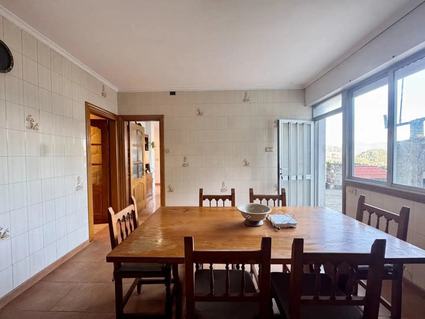 Esszimmer von Haus oder Chalet zum Verkauf in Redondela mit Heizung, Privatgarten und Parkett
