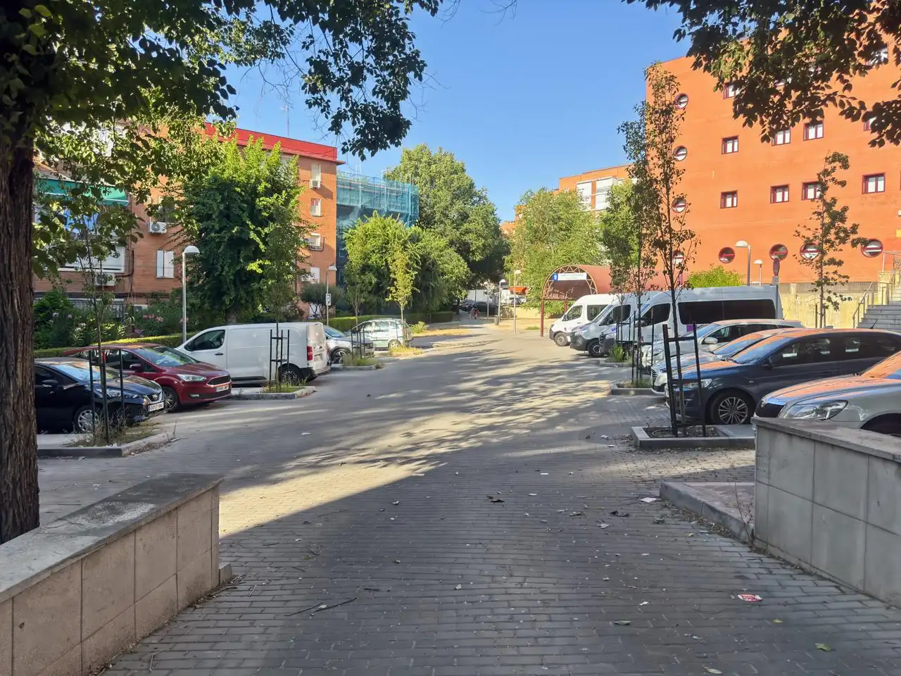 Parking of Flat for sale in Madrid  with Heating