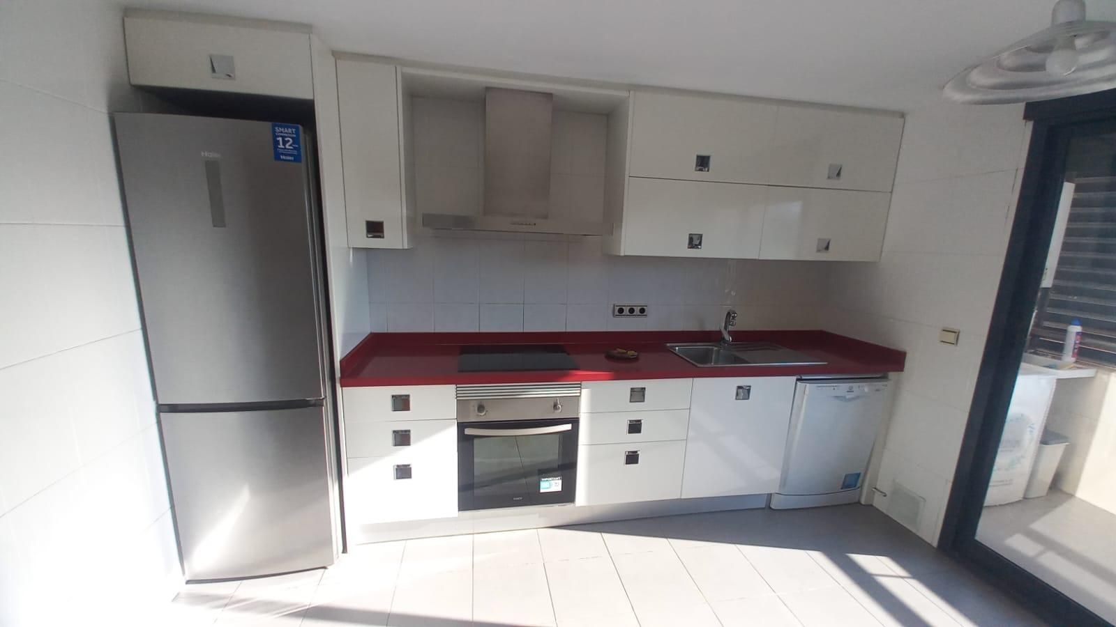 Kitchen of Flat to rent in  Murcia Capital  with Air Conditioner and Balcony