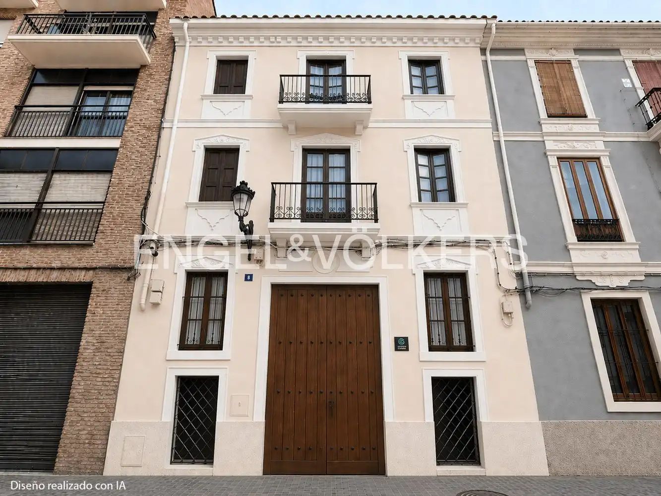 Vista exterior de Casa o chalet en venta en  Valencia Capital con Calefacción, Terraza y Piscina