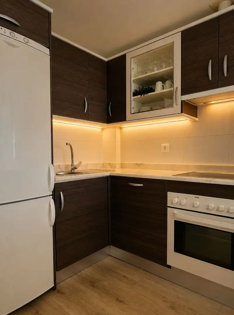 Kitchen of Attic for sale in Manilva  with Air Conditioner, Terrace and Storage room