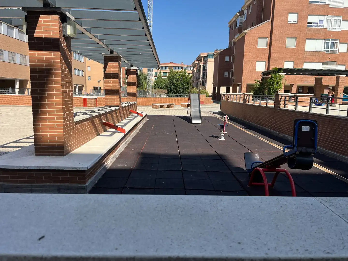 Terrace of Flat for sale in Ávila  with Heating, Storage room and Community pool