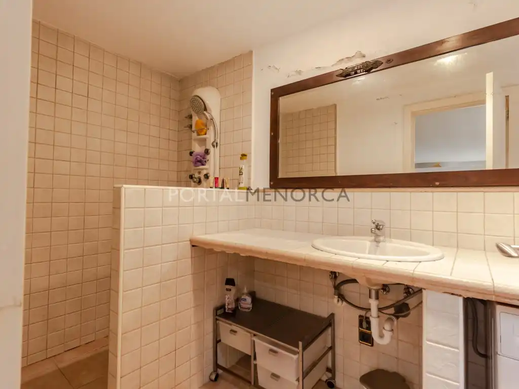 Baño de Finca rústica en venta en Maó - Mahón con Aire acondicionado, Jardín privado y Terraza