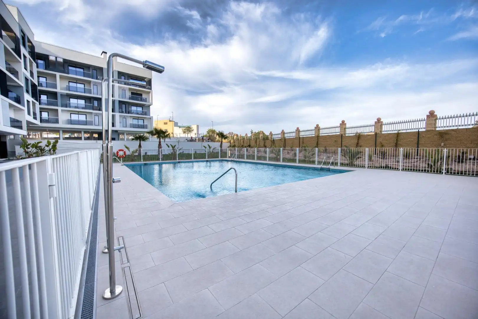 Swimming pool of Flat for sale in Alicante / Alacant  with Air Conditioner, Terrace and Storage room