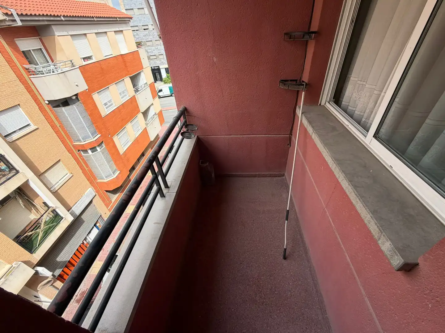 Balcony of Flat for sale in Murcia  with Air Conditioner, Storage room and Furnished
